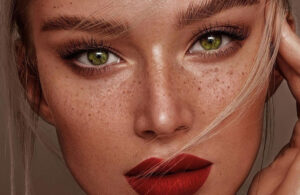 آرایش کک و مکدار