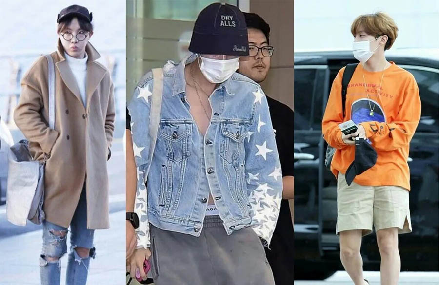 استایل جیهوپ BTS