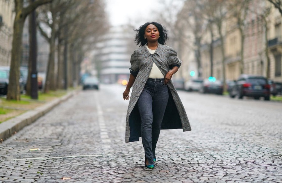 پنهان کردن چربی های اضافی زیر جین