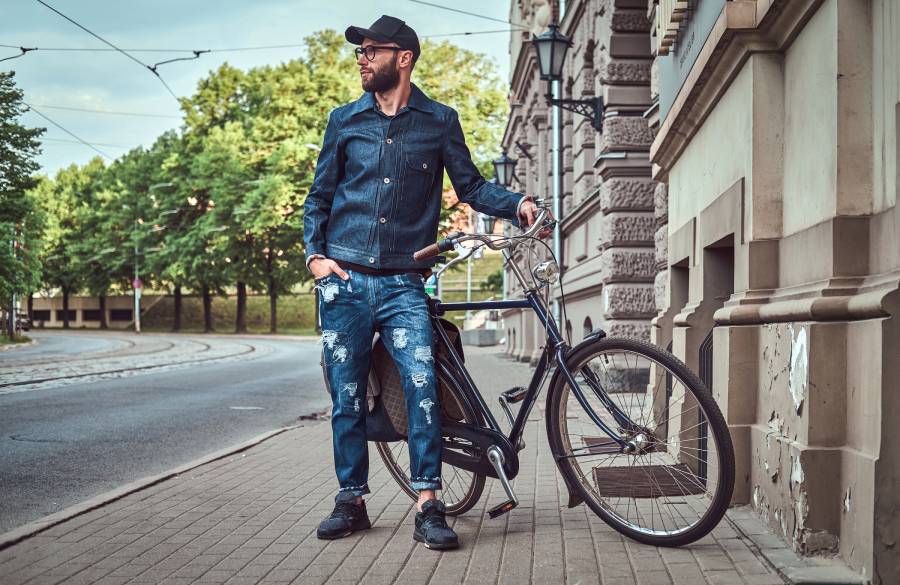 شلوار جین زاپدار پسرانه