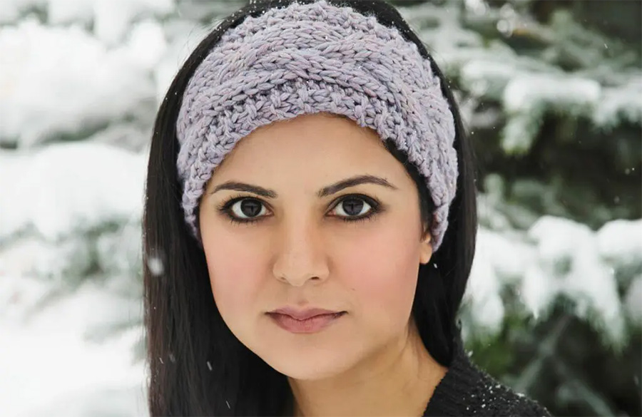 مدل مو با هدبند