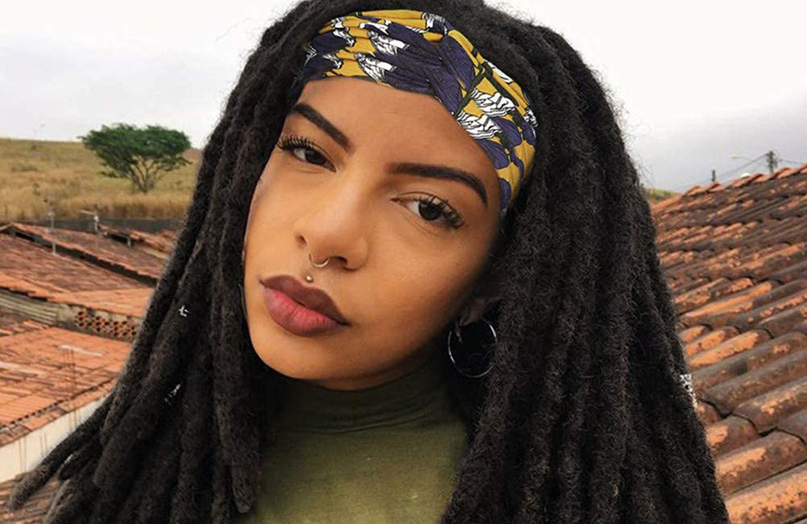 مدل مو با هدبند