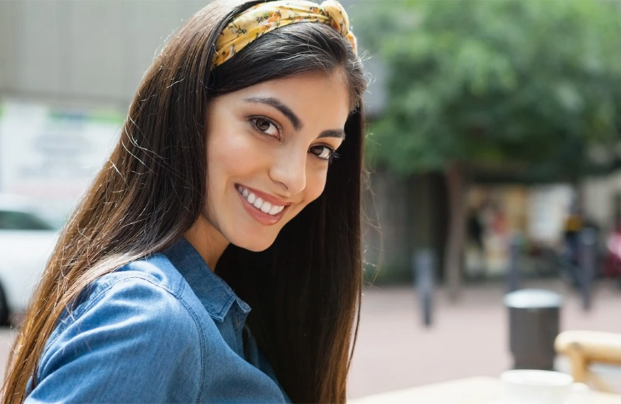 مدل مو با هدبند