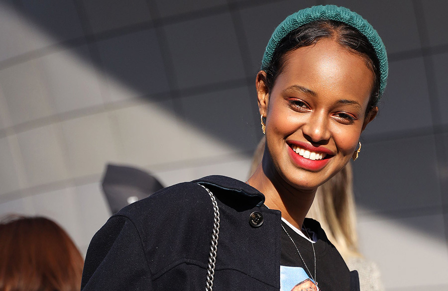 مدل مو با هدبند