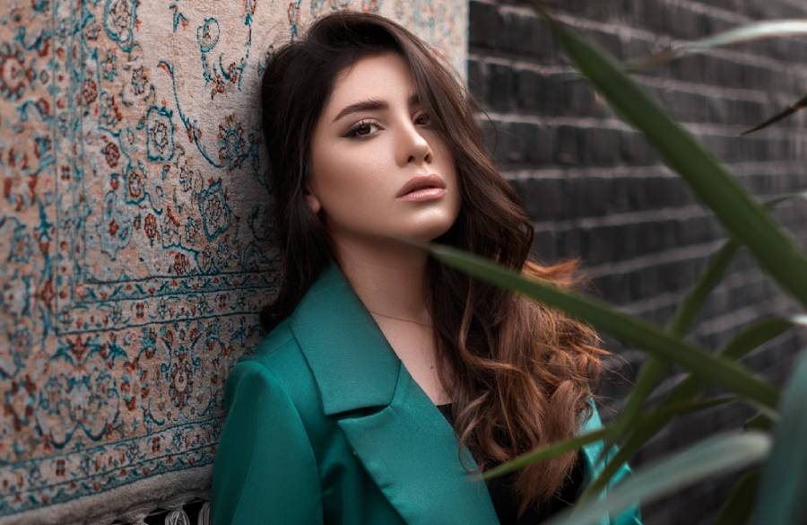 استایل کت و مانتو سبز