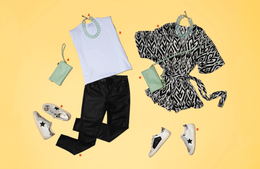 ست کردن با سبز نعنایی