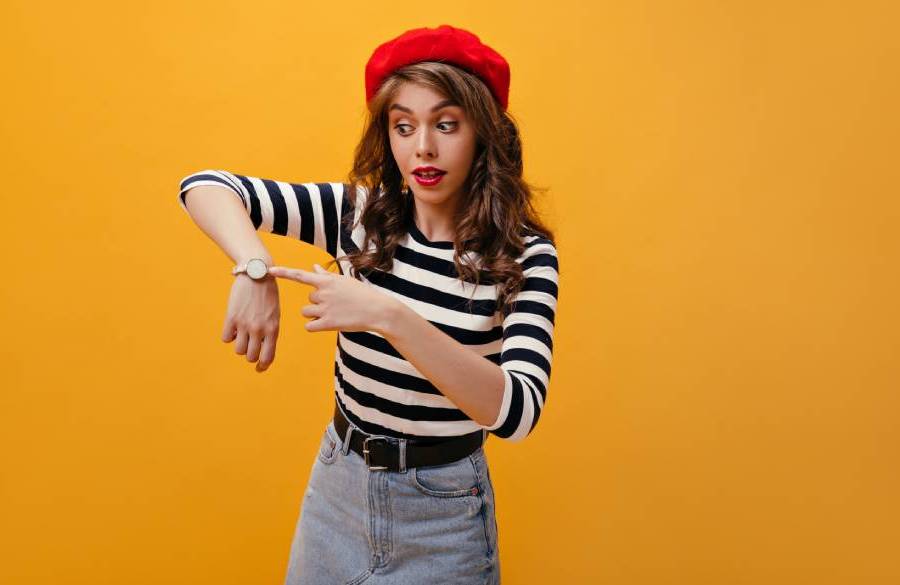 دامن جین ساده