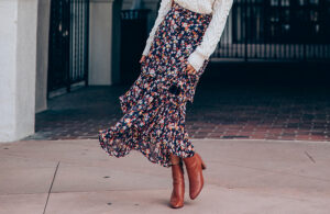 کفشهای مناسب ست کردن با دامن ماکسی