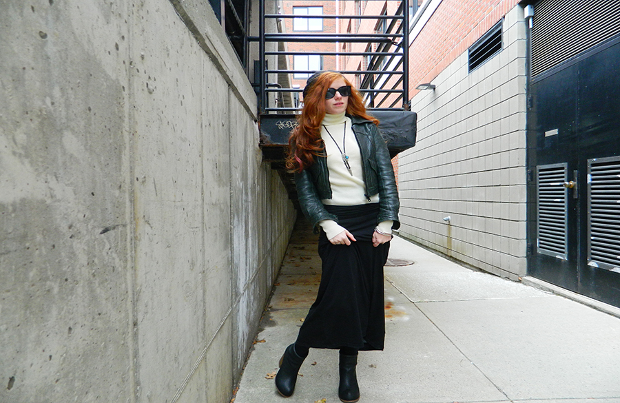 بوت و دامن ماکسی