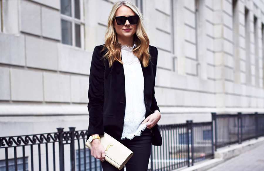 ست کردن کت مخمل زنانه در استایل